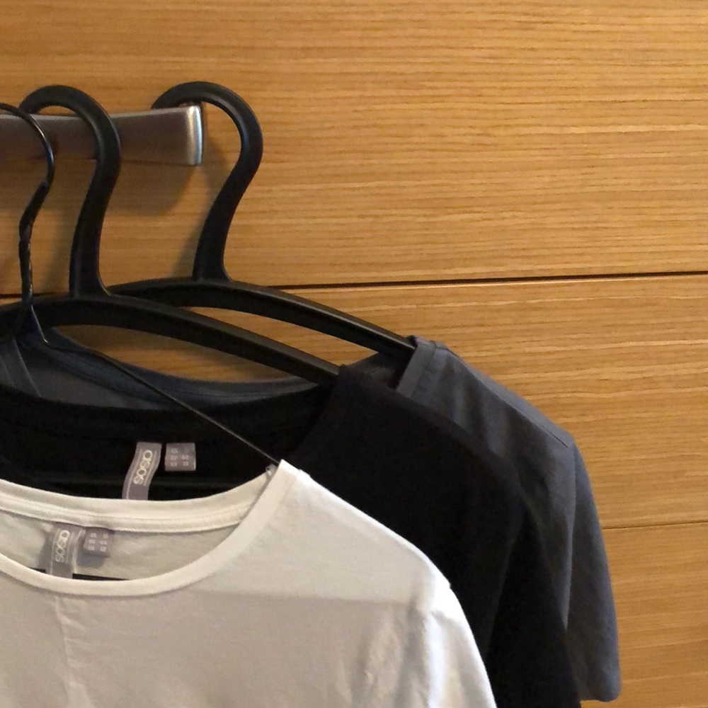 Asos perfect T-shirt pack of 3